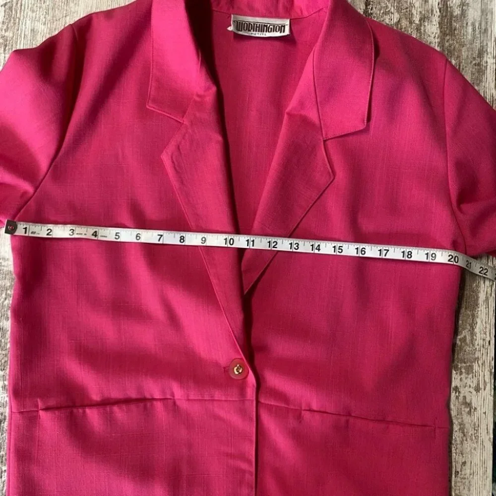 Vintage Hot Pink Worthington Suit - Picture 8 of 12